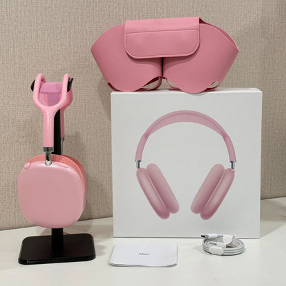 MAXPRO5 Premium Over-Ear Bluetooth Headphones with Magnetic Detachable Ear Cups, Hi-Fi Audio, Noise Isolation, and Protective Leather Case - Ideal for Travel and Daily Use